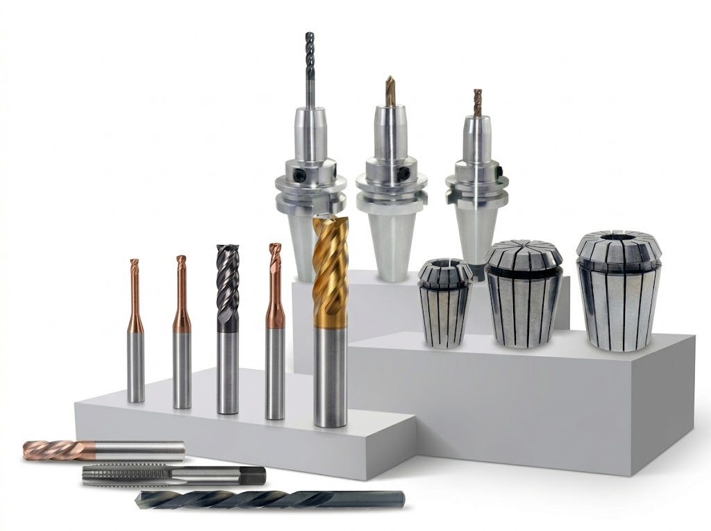 End Mill, Tool Holder, Collet, Tap และดอกสว่าน จาก T15 Engineering